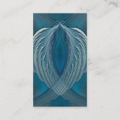 Wings of Peace Abstract Art Visitekaartje (Achterkant)