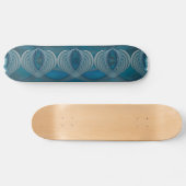 Wings of Peace Abstracte kunst Skateboard (Horizontaal)