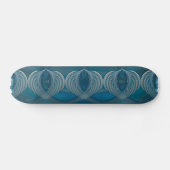 Wings of Peace Abstracte kunst Skateboard (Horizontaal)