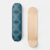 Wings of Peace Abstracte kunst Skateboard (Voorkant)
