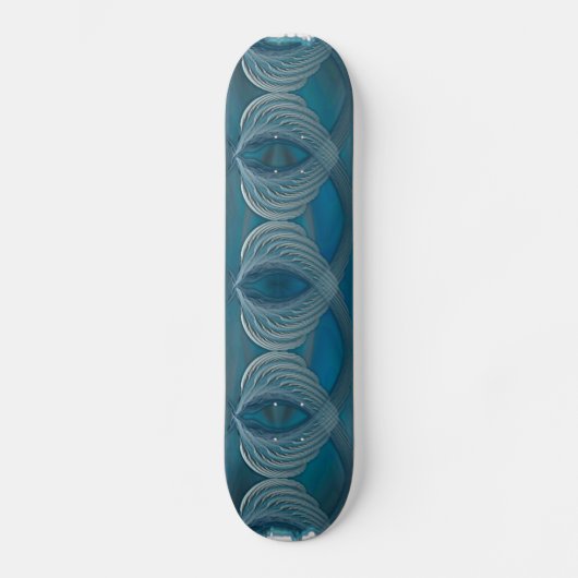 Wings of Peace Abstracte kunst Skateboard (Voorkant)