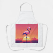 Wings of Style: Natuur's Art on Fabric Schort (Voorkant)