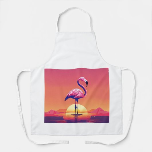 Wings of Style: Natuur's Art on Fabric Schort (Voorkant)