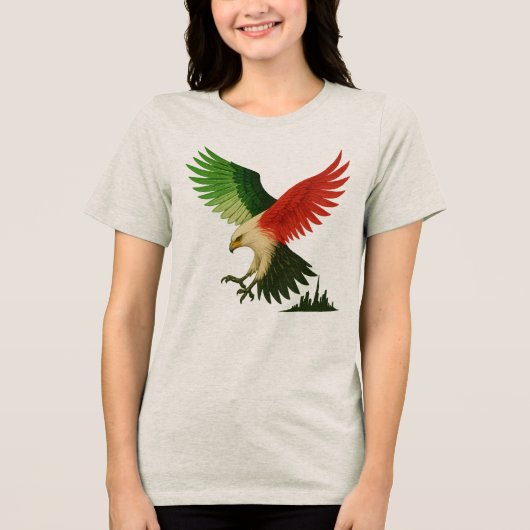 Wings of the Dunes Tri-Blend Shirt (Voorkant)
