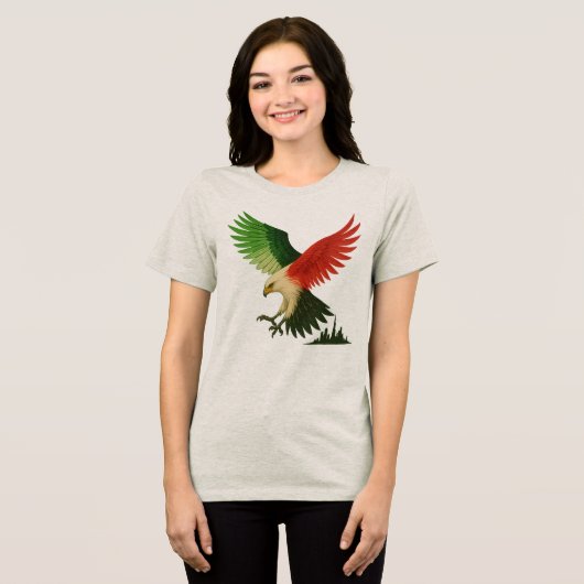 Wings of the Dunes Tri-Blend Shirt (Voorkant volledig)