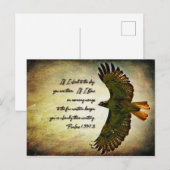 Wings of the Morning Inspirerend Briefkaart (Voorkant / Achterkant)