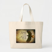 Wings of the Morning Inspirerend Grote Tote Bag (Voorkant)