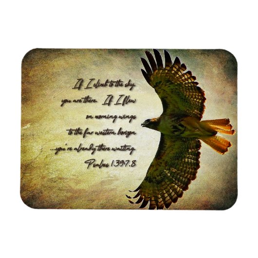 Wings of the Morning Inspirerend Magneet (Horizontaal)