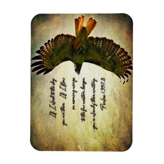 Wings of the Morning Inspirerend Magneet (Verticaal)