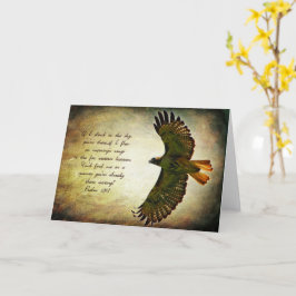 Wings of the Morning Textured Wenskaart Kaart