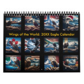 Wings of the World: Eagle Kalender 2025/2026 (Hoes)