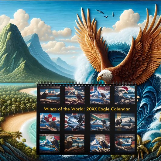 Wings of the World: Eagle Kalender 2025/2026