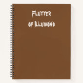 Wings of Truth – Flutter of Illusions Notitieboek (Voorkant)