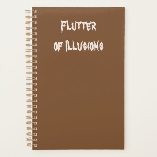 Wings of Truth – Flutter of Illusions Planner (Voorkant)