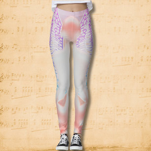 Wings of Wellness: Angelic-geïnspireerde Healing S Leggings