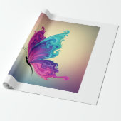 Wings of whimsy and Light Cadeaupapier (Uitgerold)