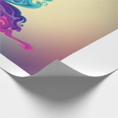 Wings of whimsy and Light Cadeaupapier (Hoek)