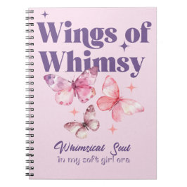 Wings of Whimsy Spiral Notitieboek