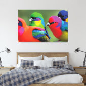 Wings of Wonder Canvas Afdruk (Insitu (Slaapkamer))