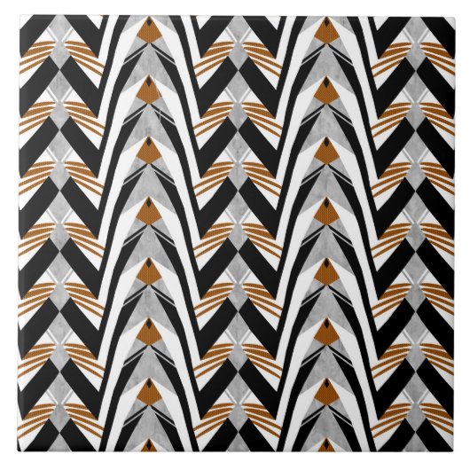 Wings on Tile Trivet Tegeltje (Voorkant)