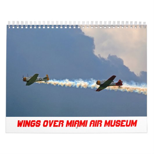 Wings over de agenda van het Miami Air Museum Kalender (Hoes)
