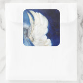 Wings over Londen 2013 Vierkante Sticker (Tas)