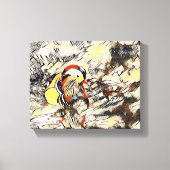 Wings Over The Dock: een vredige ontsnapping Canvas Afdruk (Voorkant)