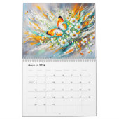 Wings & Petals – Modern Butterflies in Bloom 2026 Kalender (Mar 2026)