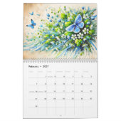 Wings & Petals – Modern Butterflies in Bloom 2026 Kalender (Feb 2027)