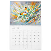 Wings & Petals – Moderne Vlinders in Bloei 2026 Kalender (Mar 2027)