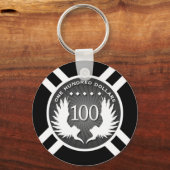 Wings - Poker Chip Sleutelhanger (Voorkant)