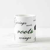 Wings & Roots Coffee Cup vogels vliegende Mok Home (Center)