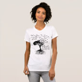 Wings & Roots Womens naar p T-shirt (Voorkant volledig)
