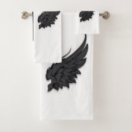 Wings Shower Curtain Bad Handdoek