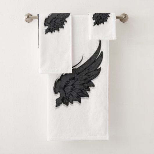 Wings Shower Curtain Bad Handdoek (Insitu)