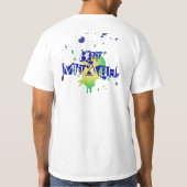 Wings Splatter Bar Mitzvah T-Shirt (Achterkant)