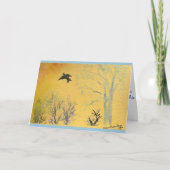 Wings to Heaven Sympathy Card Kaart (Voorkant)