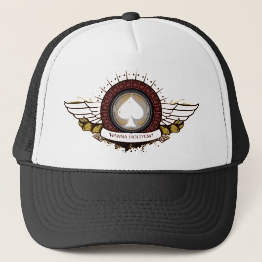 Wings Trucker Hat Trucker Pet (Voorkant)