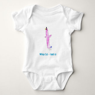 Wings uit - hoofd - omhoog romper