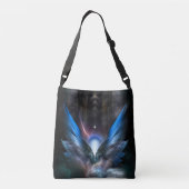 Wings van licht druk over de dwarsbalk crossbody tas (Achterkant)
