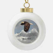WINGS ZOALS ELLES KERAMISCHE BAL ORNAMENT (Voorkant)