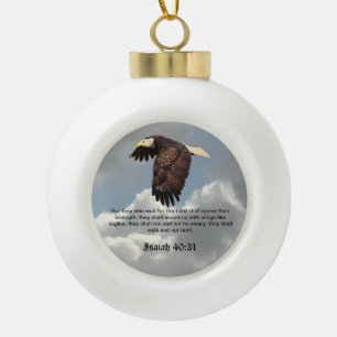 WINGS ZOALS ELLES KERAMISCHE BAL ORNAMENT