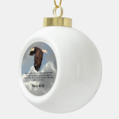 WINGS ZOALS ELLES KERAMISCHE BAL ORNAMENT (Rechts)