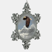 WINGS ZOALS ELLES TIN SNEEUWVLOK ORNAMENT (Links)