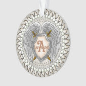 Wings Zwaard Monogram Ornament (voorkant)