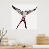 Wingspan Bird volledig van Board Game Parts Poster (Keuken)