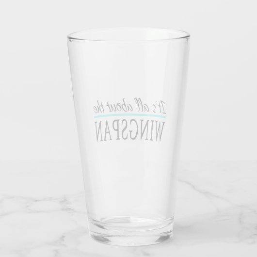 Wingspan Glas (Achterkant)