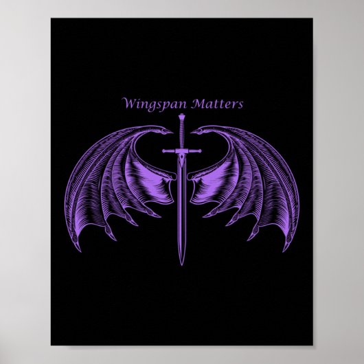 Wingspan S-Sticker Poster (Voorkant)