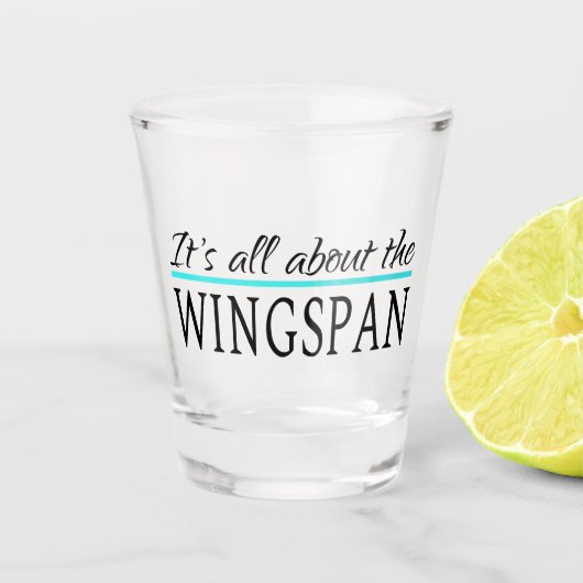 Wingspan Shot Glas (Voorkant)