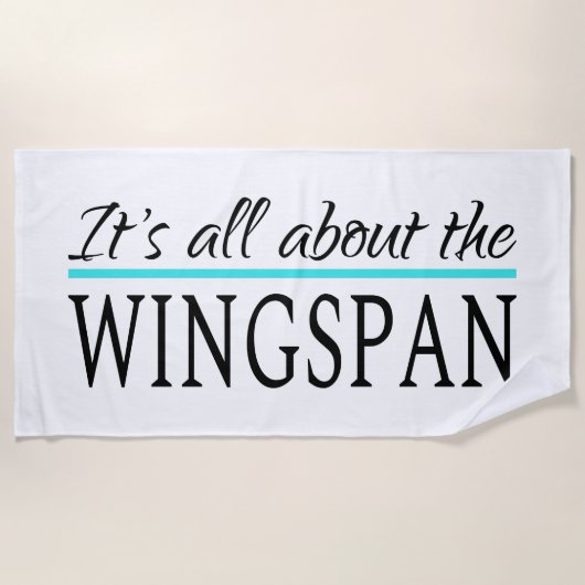 Wingspan Strandlaken (Voorkant)